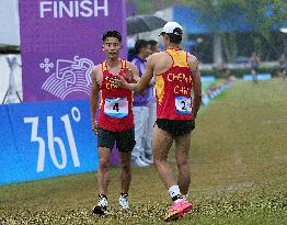 (SP)CHINA-HANGZHOU-ASIAN GAMES-MODERN PENTATHLON-MEN'S INDIVIDUAL LASER RUN