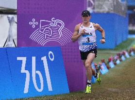 (SP)CHINA-HANGZHOU-ASIAN GAMES-MODERN PENTATHLON-MEN'S INDIVIDUAL LASER RUN