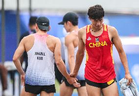 (SP)CHINA-HANGZHOU-ASIAN GAMES-MODERN PENTATHLON-MEN'S INDIVIDUAL LASER RUN