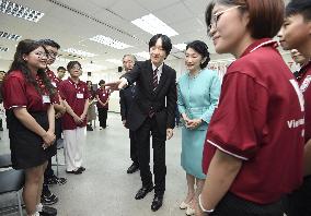 Japan crown prince in Vietnam