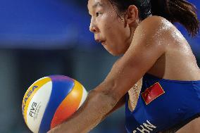 (SP)CHINA-NINGBO-ASIAN GAMES-BEACH VOLLEYBALL (CN)