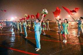 CHINA-ZHEJIANG-HANGZHOU-ASIAN GAMES-MALAYSIAN DEWAN RAKYAT SPEAKER-ARRIVAL (CN)