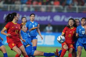 (SP)CHINA-HANGZHOU-ASIAN GAMES-FOOTBALL-WOMEN'S ROUND-GROUP A-CHN VS MGL (CN)