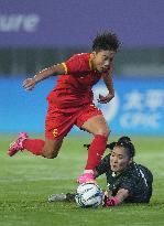 (SP)CHINA-HANGZHOU-ASIAN GAMES-FOOTBALL-WOMEN'S ROUND-GROUP A-CHN VS MGL (CN)