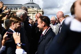 King Charles Visit To France - Place de la Bourse