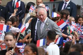 King Charles Visit To France - Hotel De Ville In Bordeaux