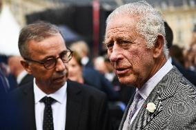 King Charles Visit To France - Place de la Bourse