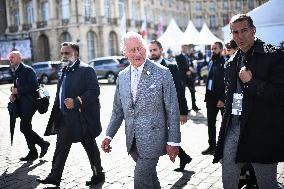 King Charles Visit To France - Place de la Bourse