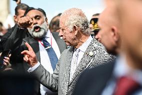 King Charles Visit To France - Place de la Bourse