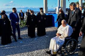 Pope Francis Visits Marseille - Tribute To Sailors And Migrants
