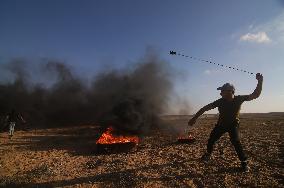 MIDEAST-GAZA-ISRAEL BORDER-CLASHES