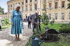 King Charles Visit To France - Hotel De Ville In Bordeaux