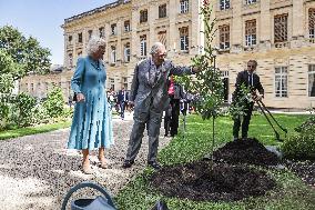 King Charles Visit To France - Hotel De Ville In Bordeaux