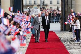 King Charles Visit To France - Hotel De Ville In Bordeaux