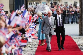 King Charles Visit To France - Hotel De Ville In Bordeaux