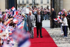 King Charles Visit To France - Hotel De Ville In Bordeaux