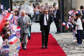 King Charles Visit To France - Hotel De Ville In Bordeaux