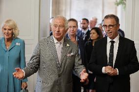 King Charles Visit To France - Hotel De Ville In Bordeaux