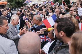 King Charles Visit To France - Hotel De Ville In Bordeaux