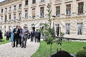 King Charles Visit To France - Hotel De Ville In Bordeaux