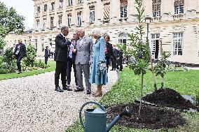 King Charles Visit To France - Hotel De Ville In Bordeaux