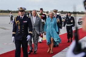 King Charles Visit To France - At Bordeaux Merignac Airport
