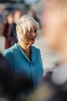 King Charles Visit To France - At Bordeaux Merignac Airport