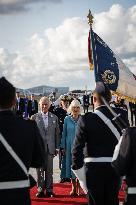 King Charles Visit To France - At Bordeaux Merignac Airport