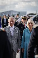 King Charles Visit To France - At Bordeaux Merignac Airport