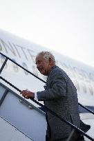 King Charles Visit To France - At Bordeaux Merignac Airport