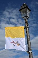 Pope Francis Visits Marseille - At the Basilica of Notre Dame de la Garde