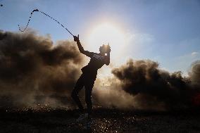 MIDEAST-GAZA-ISRAEL BORDER-CLASHES