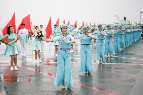 CHINA-ZHEJIANG-HANGZHOU-ASIAN GAMES-NEPALESE PM-ARRIVAL (CN)