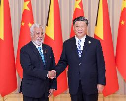 CHINA-ZHEJIANG-HANGZHOU-XI JINPING-TIMOR-LESTE PM-MEETING (CN)