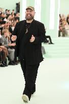 MFW - Designer Marco Falcioni Walks Boss Runway