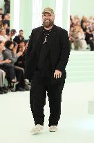 MFW - Designer Marco Falcioni Walks Boss Runway