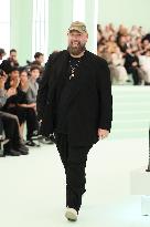 MFW - Designer Marco Falcioni Walks Boss Runway