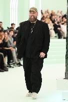 MFW - Designer Marco Falcioni Walks Boss Runway