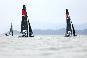 (SP)CHINA-NINGBO-ASIAN GAMES-SAILING-MEN'S SKIFF (CN)