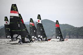 (SP)CHINA-NINGBO-ASIAN GAMES-SAILING-MEN'S SKIFF (CN)