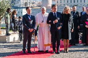 Pope Francis Visits Marseille - Palais du Pharo