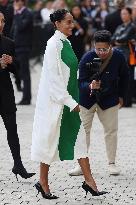 MFW - Ferragamo Arrivals