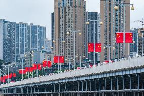 Chinese Celebrate National Day in Chongqing