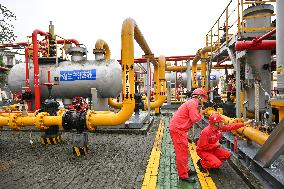 CHINA-CHONGQING-FULING SHALE GAS FIELD-PRODUCTION (CN)