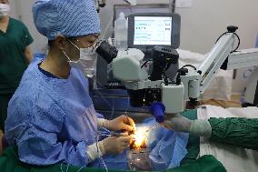 GHANA-ACCRA-CHINESE MEDICAL TEAM-FREE SURGERY