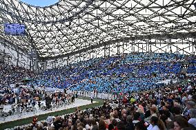 Pope Francis Visits Marseille - Mass At The Velodrome Stadium