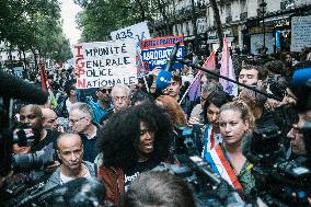 Demonstration " against police violence and systemic racism " - Paris