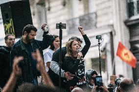 Demonstration " against police violence and systemic racism " - Paris