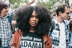 Demonstration " against police violence and systemic racism " - Paris