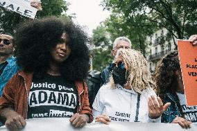 Demonstration " against police violence and systemic racism " - Paris